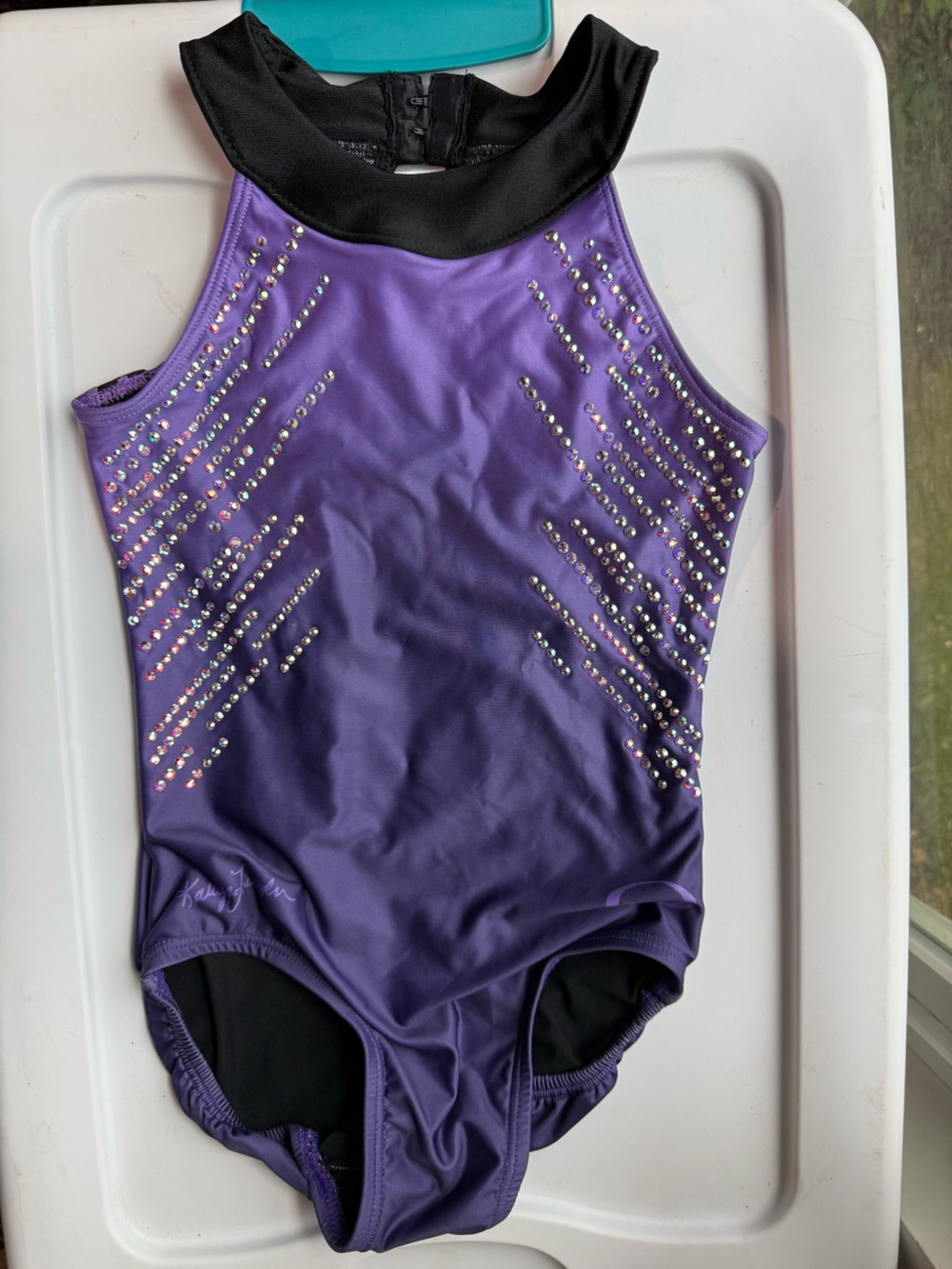 Youth Large Purple Radiance Ozone Leotard